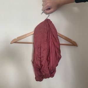 Blush pink scarf